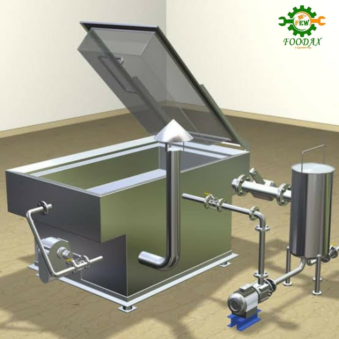 Electric Batch Fryer - food processing machinery by Foodax Engineering Works
